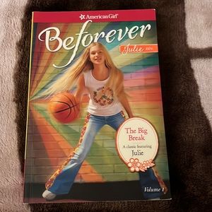 American Girl Julie Albright Meet Book The Big Break Classic by Megan McDonald